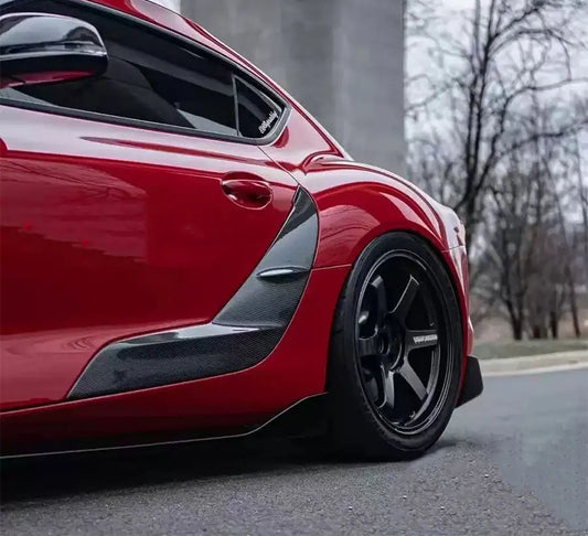 2020+ Toyota Supra Carbon Fiber Door Garnish