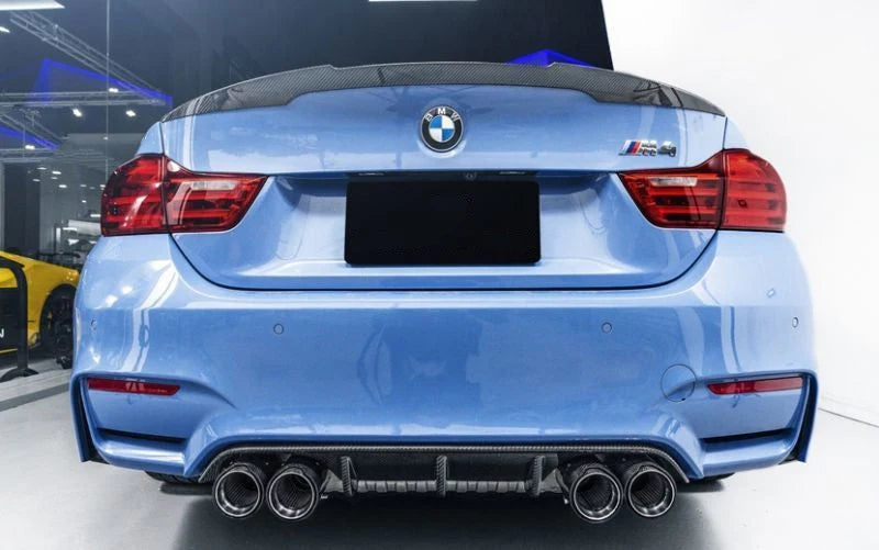 2015-2020 BMW F80 M3 / F82 M4 M Performance Style CARBON FIBER REAR DIFFUSER