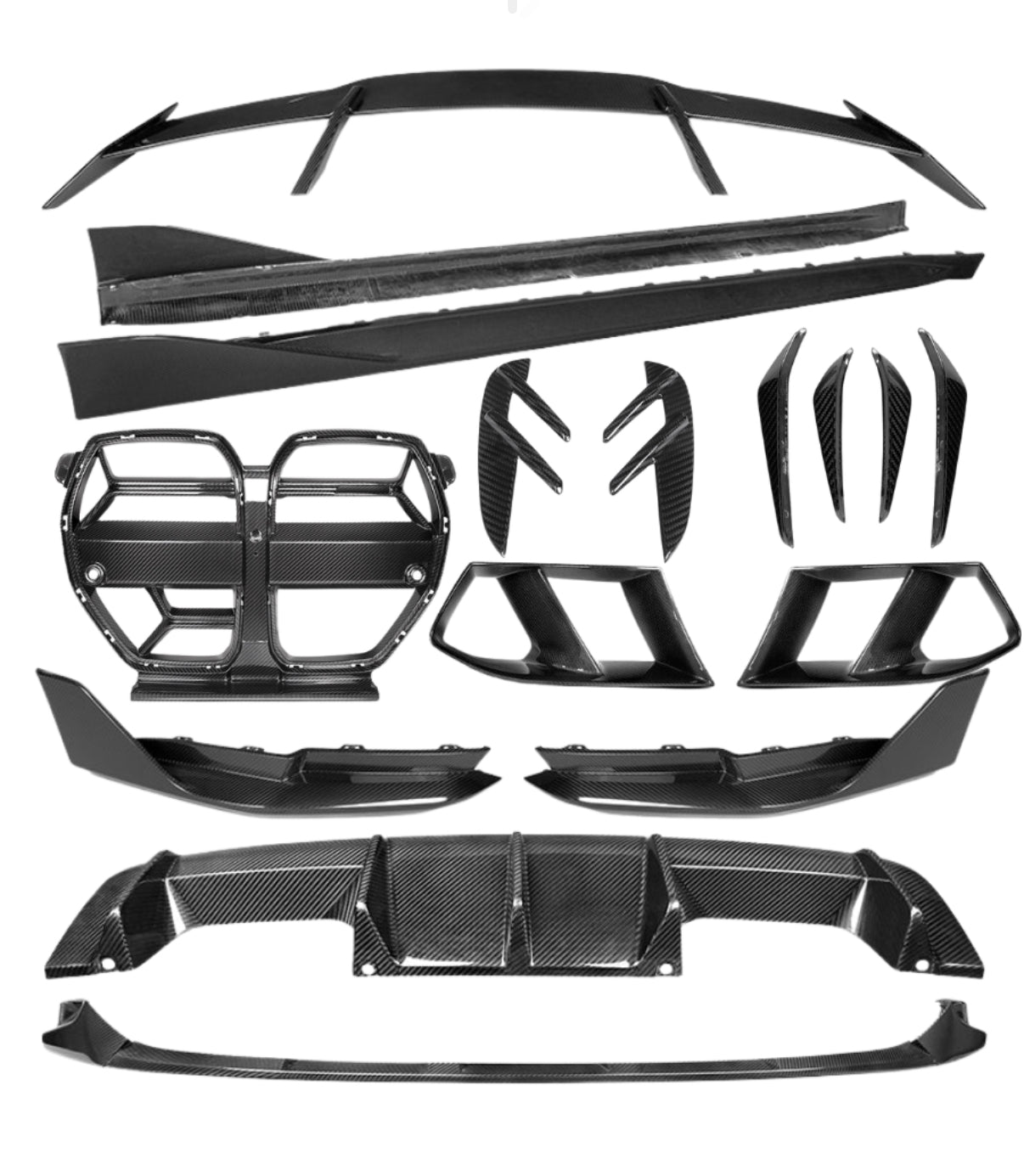 2021+ BMW G80/G82 Full M-Performance Style Carbon Fiber Kit