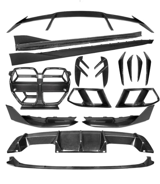 2021+ BMW G80/G82 Full M-Performance Style Carbon Fiber Kit