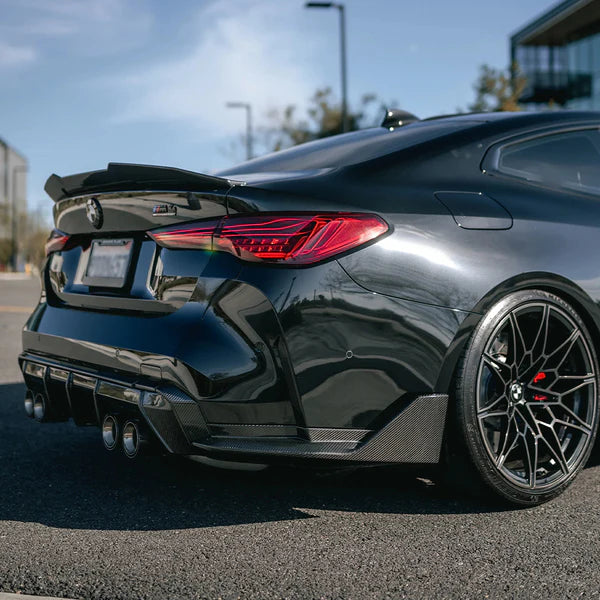 G80 Rear End Mod BMW G80 / G81 / G82 / G83 Dry Carbon V1 Rear Spats – LP Performance Co.